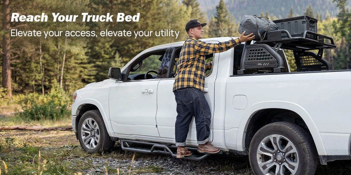 best truck running boards can help getting on/off cars and place laggages