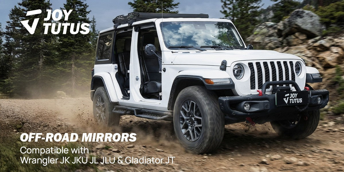a jeep with our doors and jeep wrangler mirrors doors off