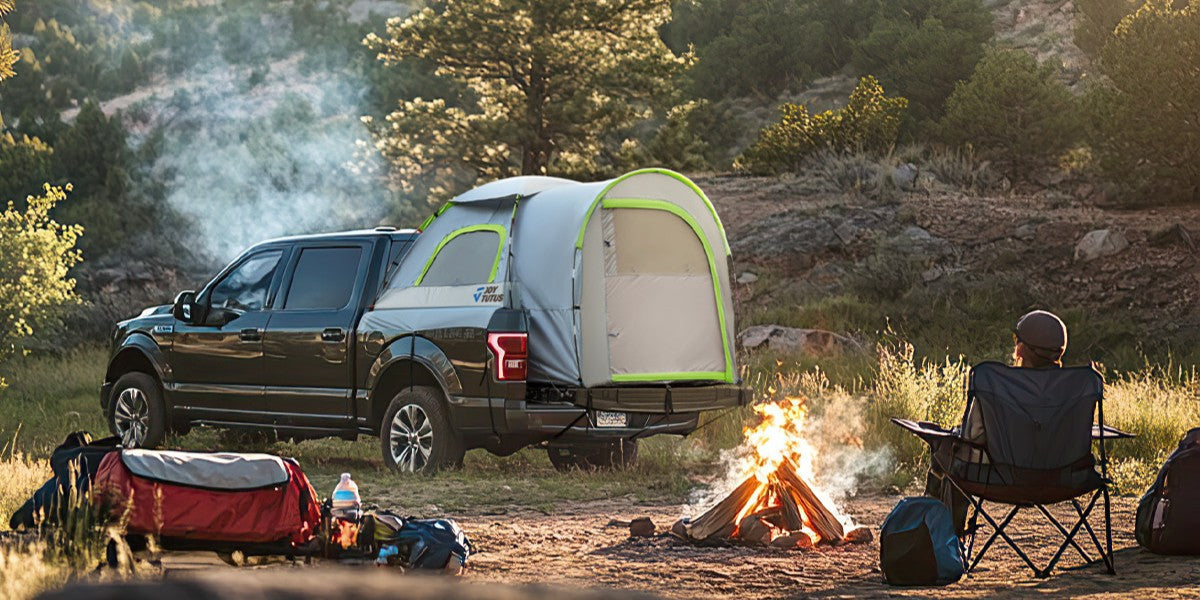 JOYTUTUS Truck Camping Setup