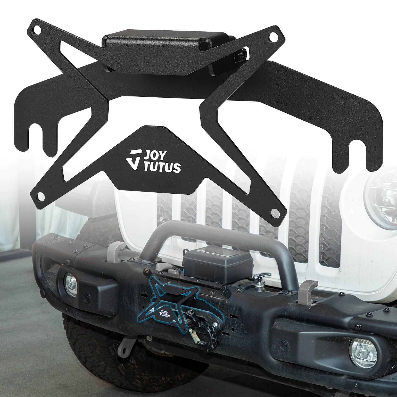 Universal Flip-Up License Plate Mount for 10