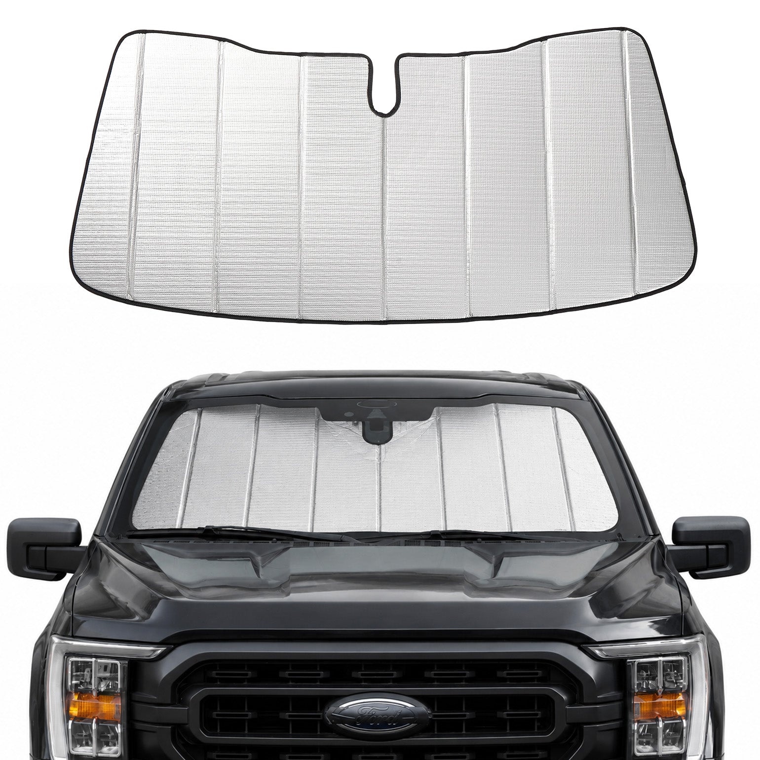 Windshield Sun Shade for Ford F150 F250 F350 (2015–2026)