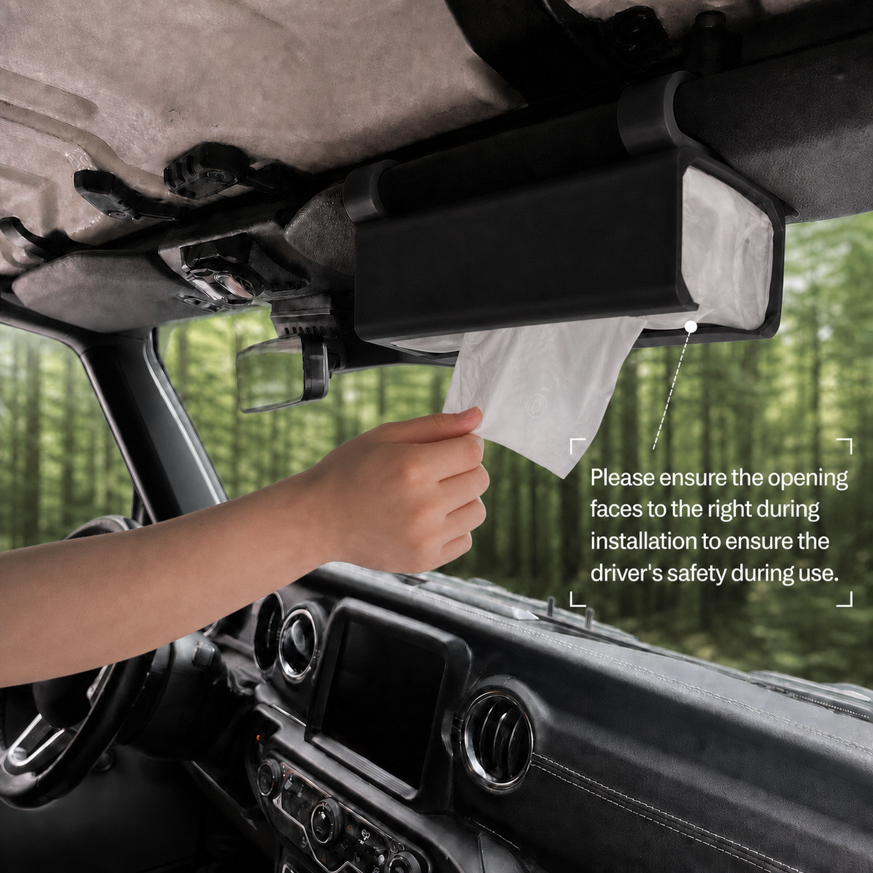 Car Sun Visor Tissue Holder for SUV & Jeep