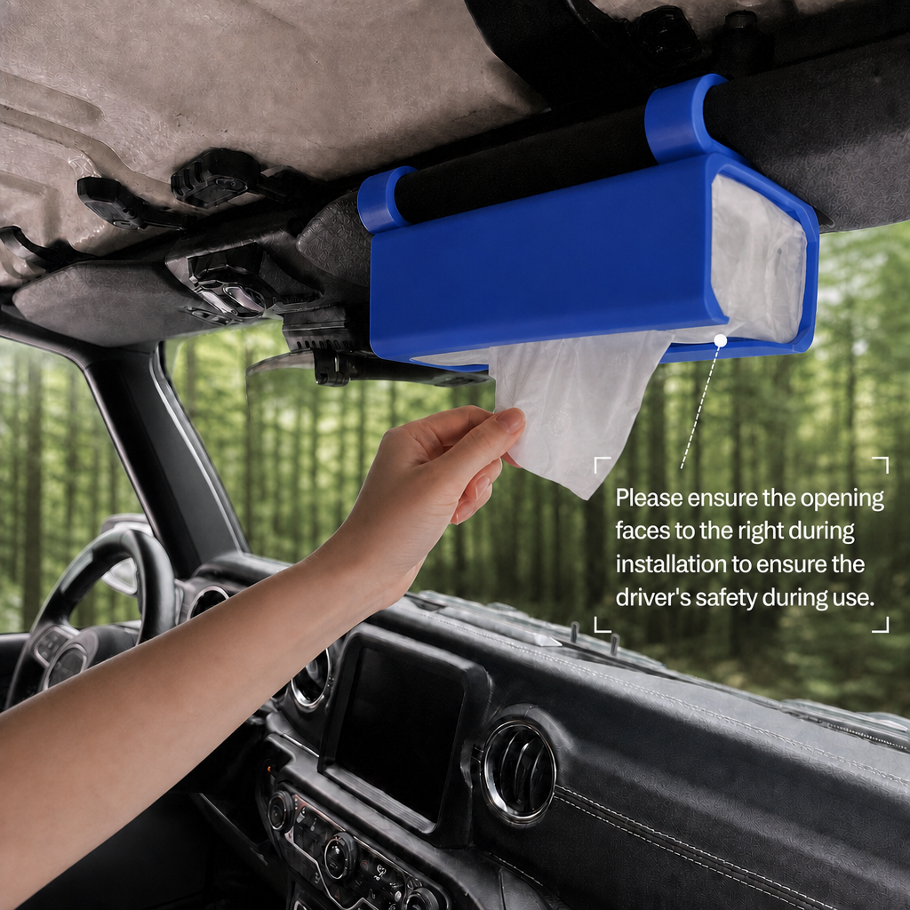 Car Sun Visor Tissue Holder for SUV & Jeep