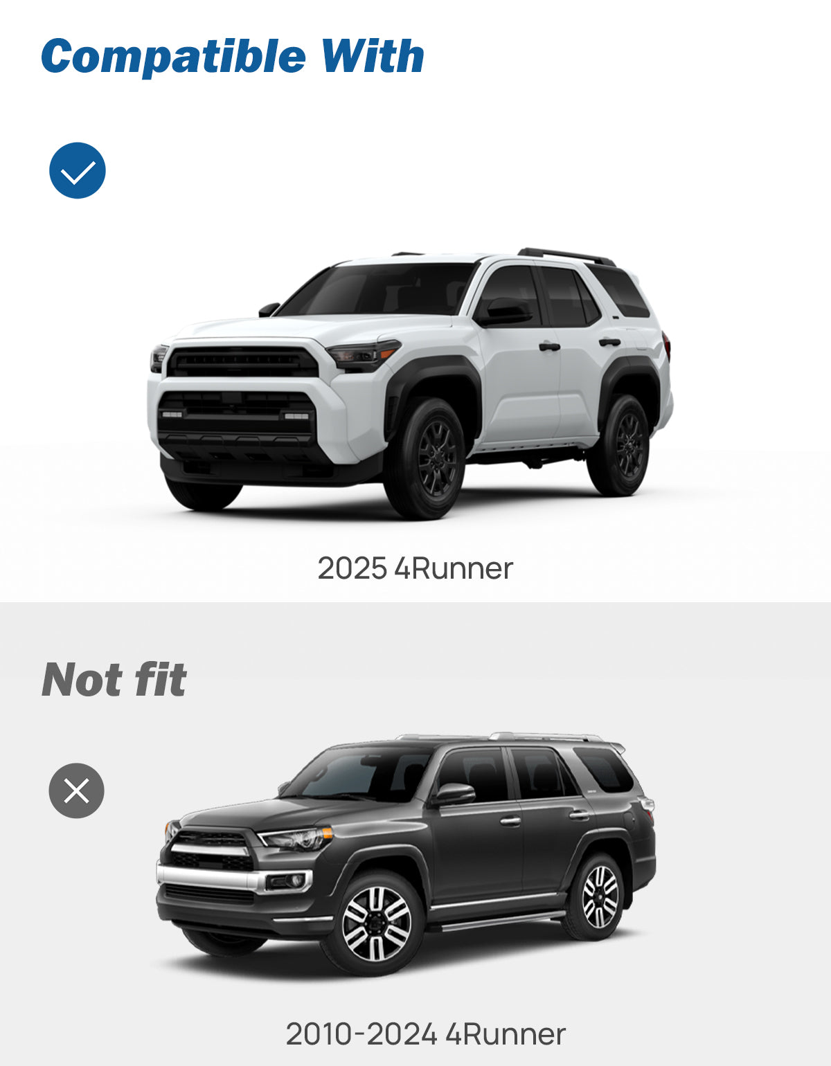 Dash Platform Phone Mount for Toyota 4Runner 2025, Metal Mount