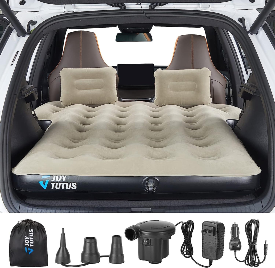 SUV Air Mattress for Car Camping,71" L x 55" W x 4" H Thickened & Inflatable Car Mattress for Sleeping Pad