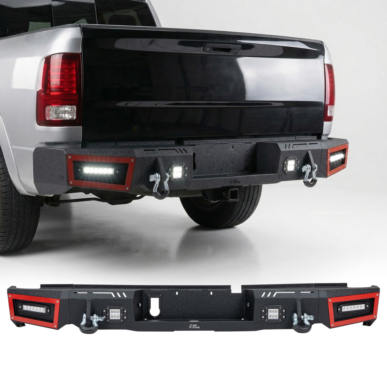 Ram 1500 Rear Bumper with LED Lights (2009–2018 & 2019–2024 Classic)