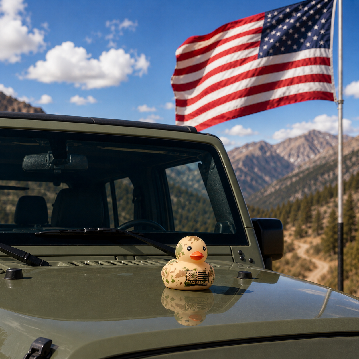 Duck Holder for Jeep Wrangler JL/JT (2018-2023) - 6 Pack