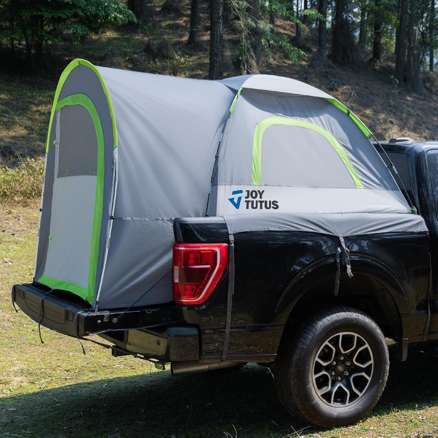 Pickup Truck Bed Tent with Rainfly, Waterproof Double Layer, Fits 5.0–6.7 ft Beds, 2-Person