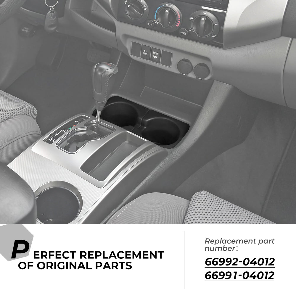 Tacoma Cup Holder Insert Replacement 2005–2017 (Bucket Seat)