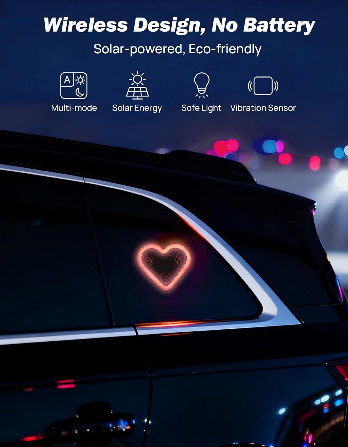 JOYTUTUS Car Interior Atmosphere Lights Red