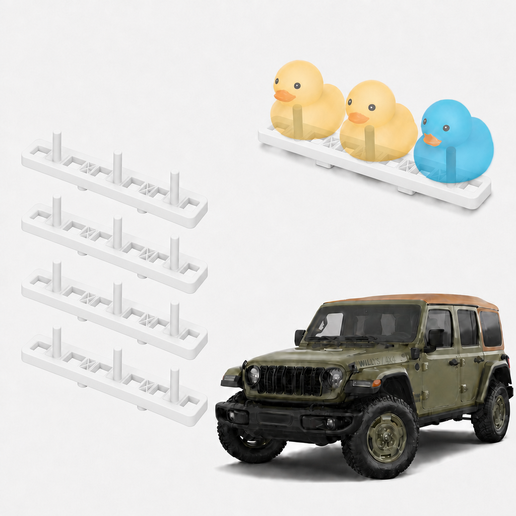 Duck Holder for Jeep Wrangler JL (2024-2028) - 4 Pack