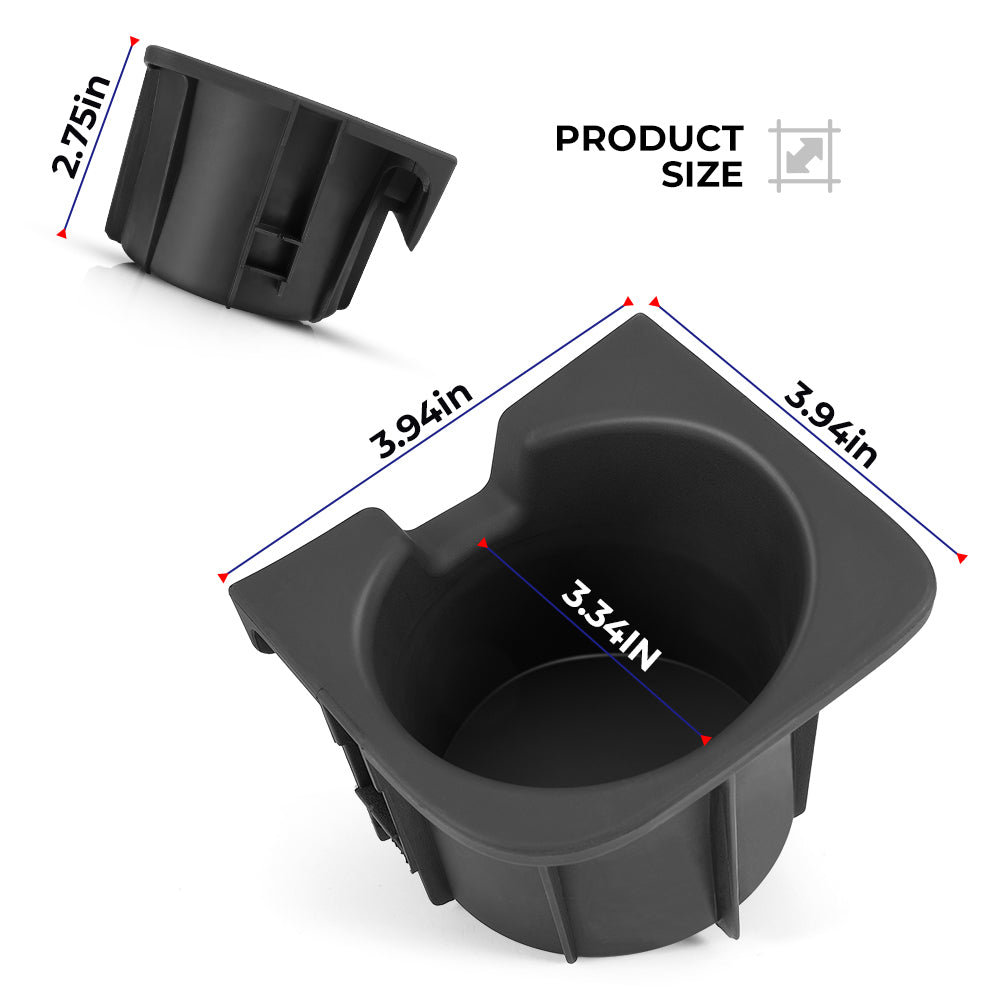 Tacoma Cup Holder Insert Replacement 2005–2017 (Bucket Seat)