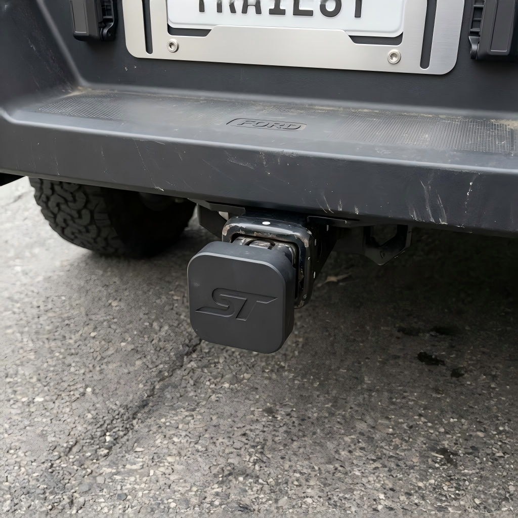 Joytutus 3D Printed ST Trailer Hitch Cover for Ford F150 | Anti-Break Snap-On 2" Receiver Cover