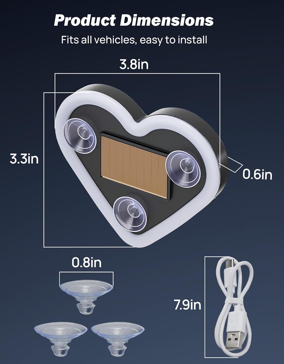 JOYTUTUS Car Interior Atmosphere Lights Red