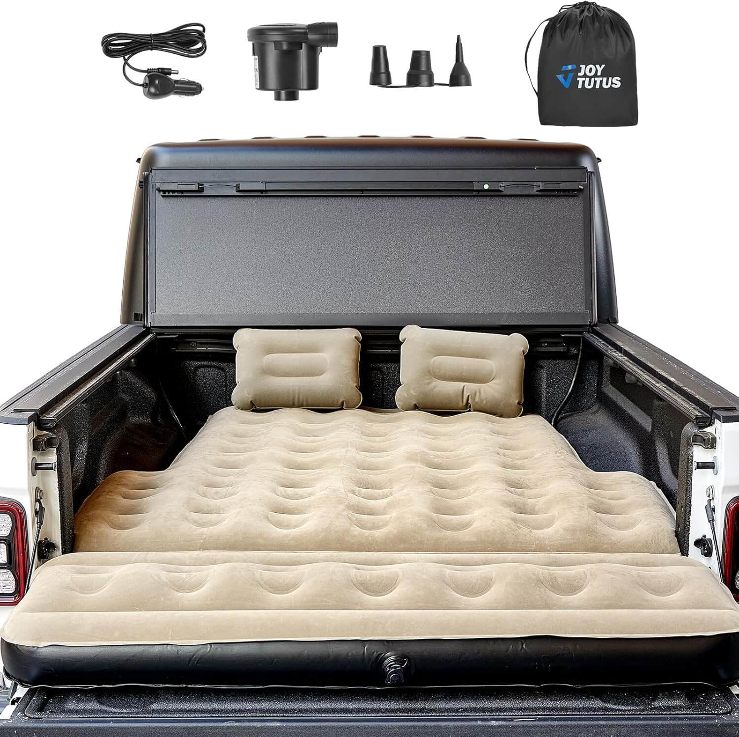 5–5.2 ft Truck Bed Air Mattress for Short Beds with Extension