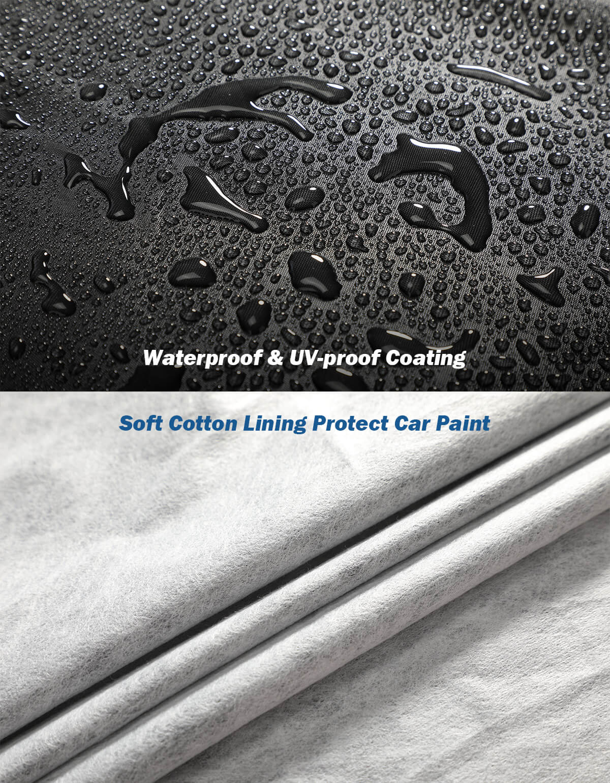 Car Cover for Ford F-150 Crew Cab 5.5 ft Bed 2015–2026, Waterproof