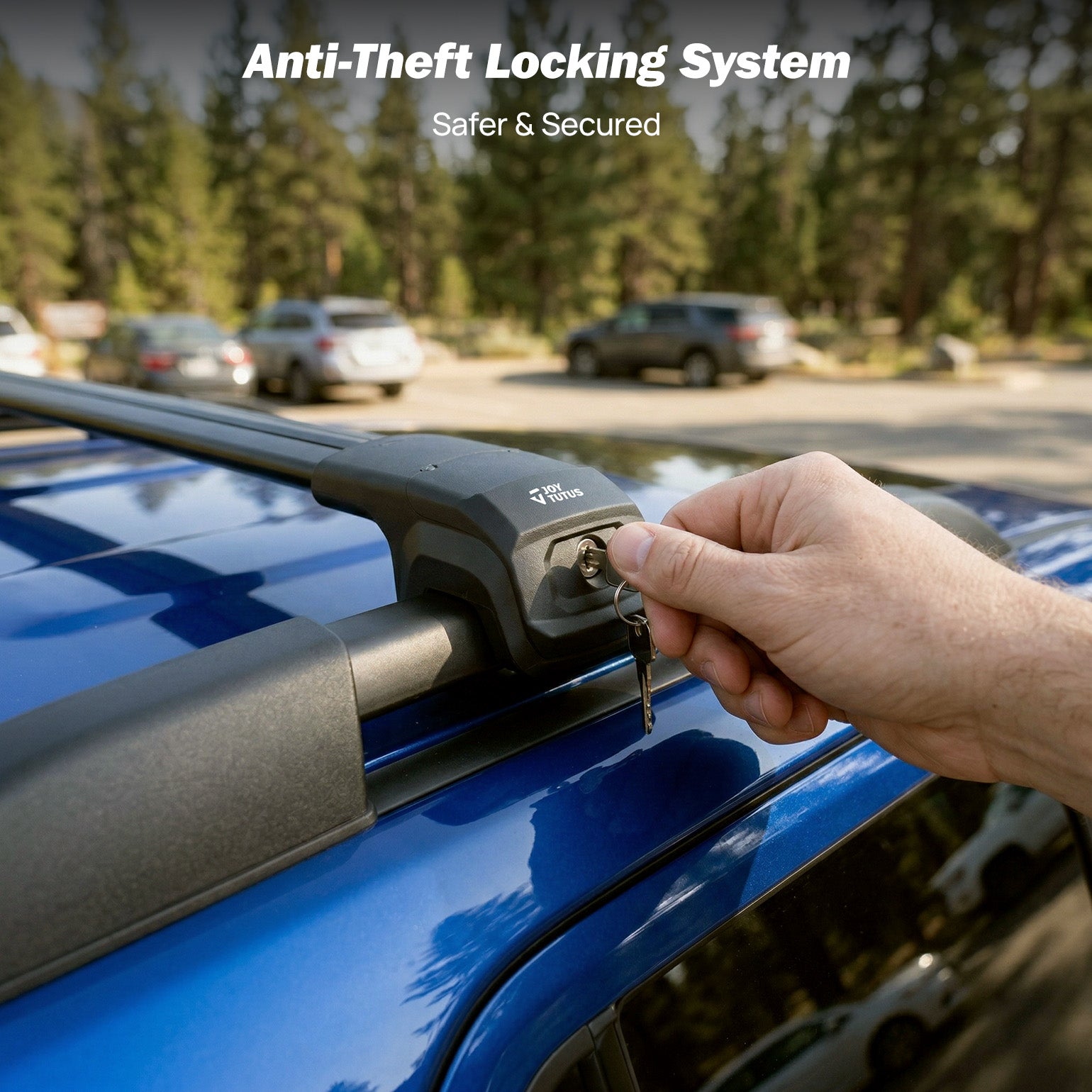 Subaru Outback Wilderness (2022–2026) Roof Rack Cross Bars – Lockable Aluminum