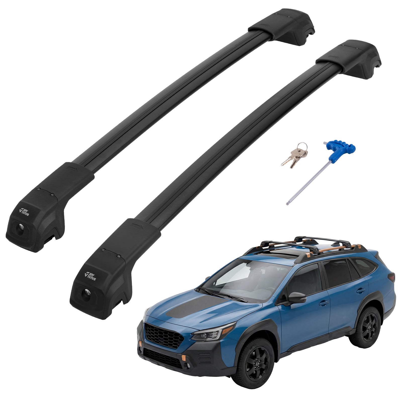 Subaru Outback Wilderness (2022–2026) Roof Rack Cross Bars – Lockable Aluminum
