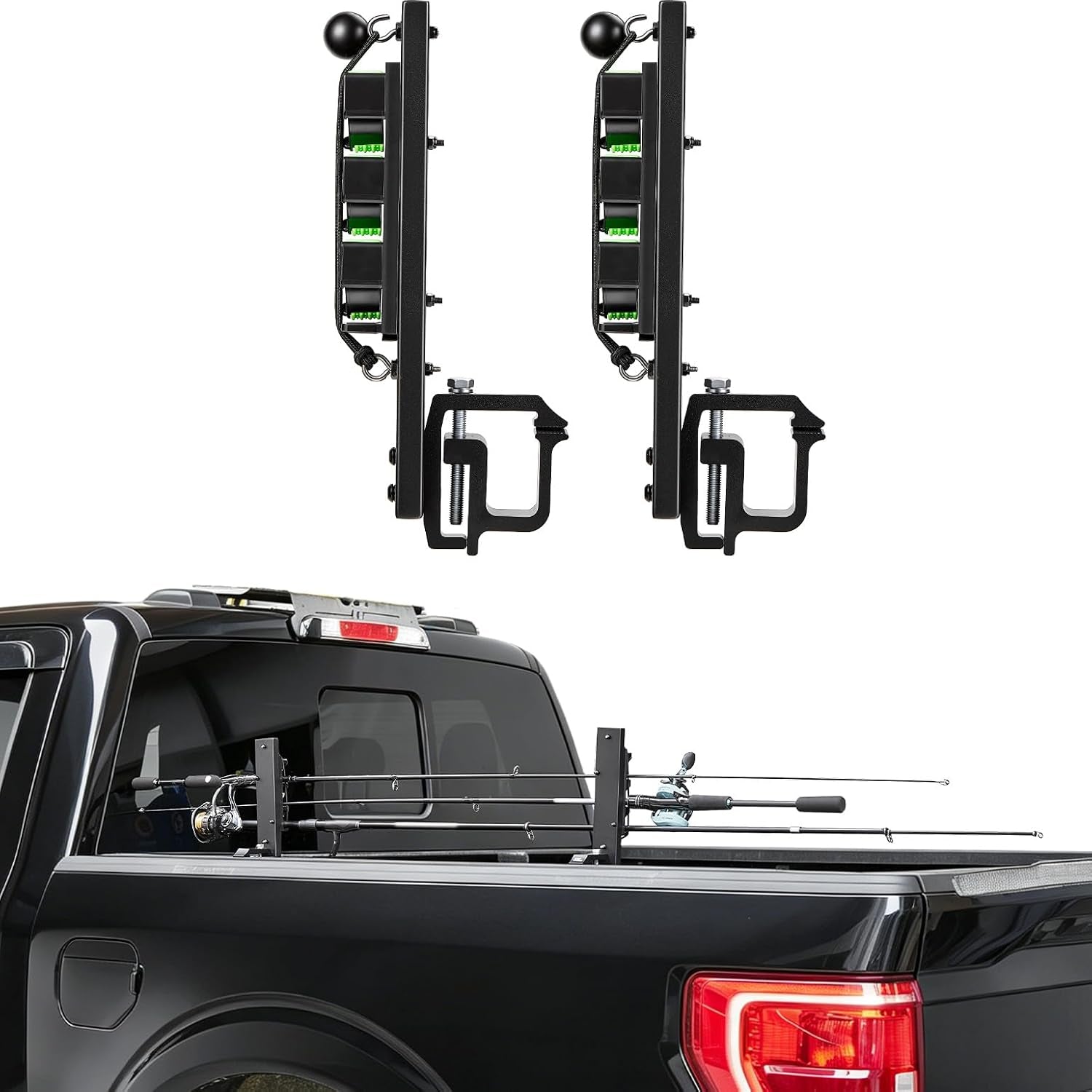 Truck Bed Fishing Rod Holder