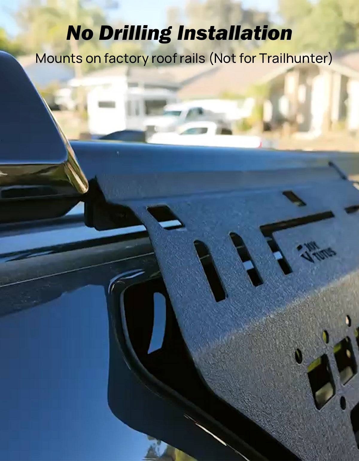 Rear Window Molle Panel for Toyota 4Runner 2025–2026, Cargo Rack