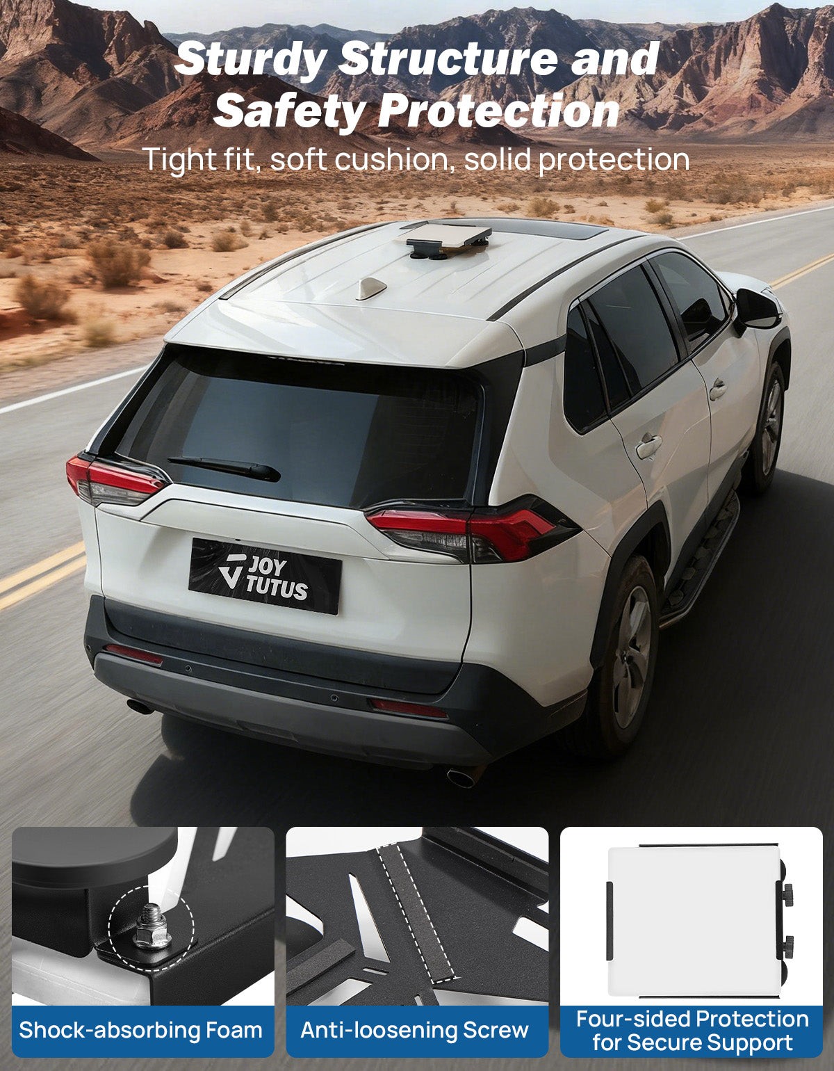 Starlink Mini Magnetic Car Mount for Steel Roofs & Hoods