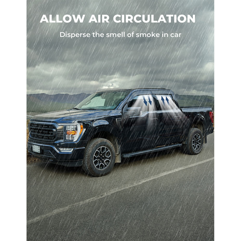 Low Profile Vent Visor Compatible with F150