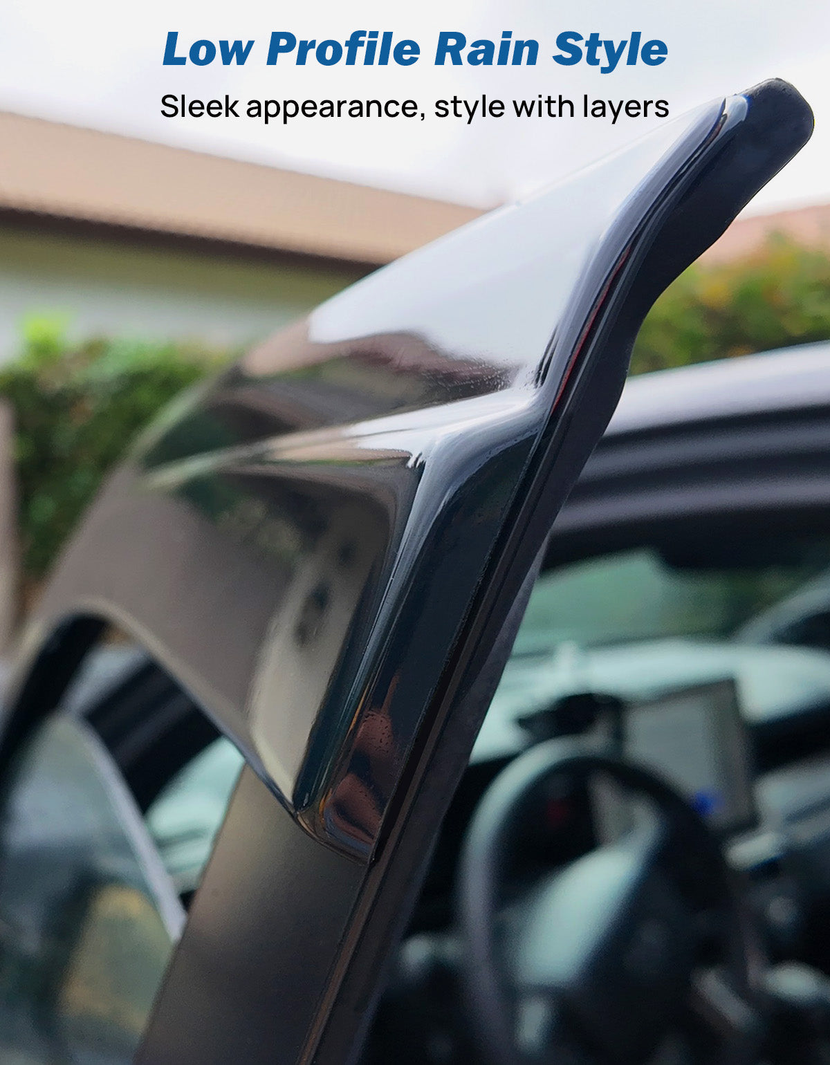 Low Profile Rain Guards for Toyota 4Runner 2025–2026, Smoked