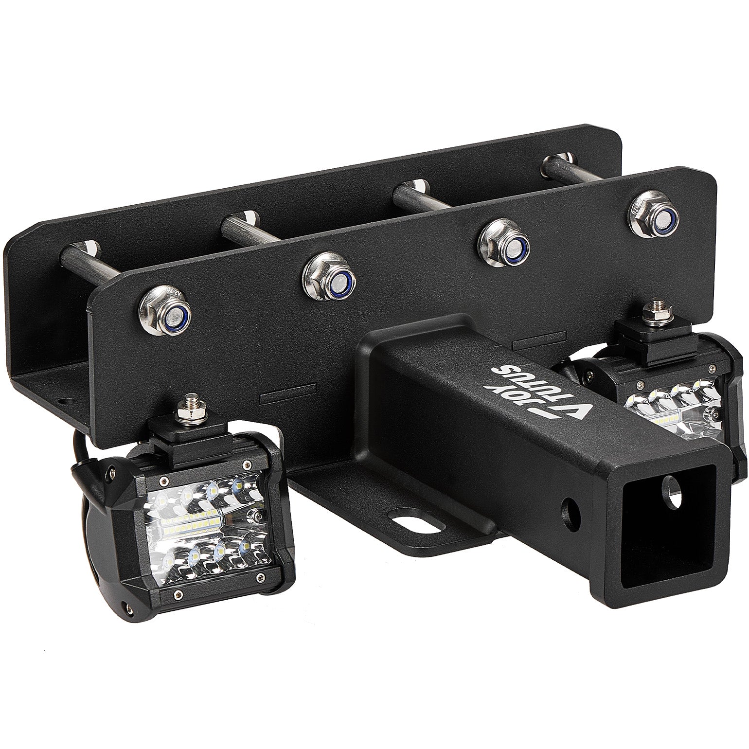 Jeep Wrangler JK & JL Class 3 Trailer Hitch with LED Lights | 2" Receiver