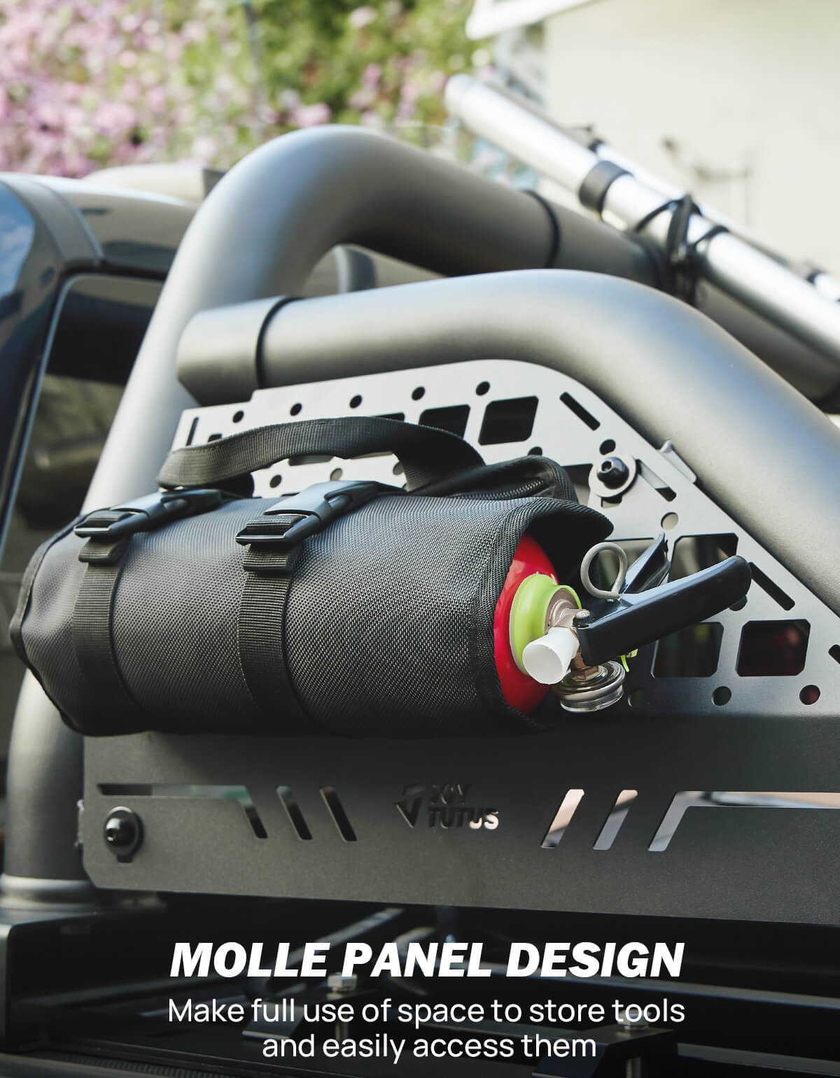 Adjustable Roll Bar for Full-Size Truck