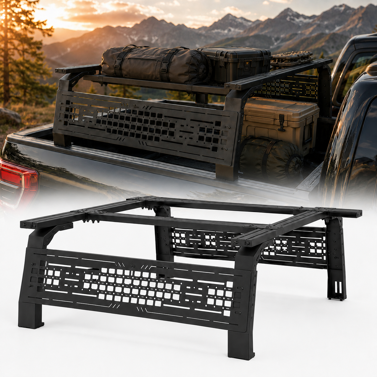 ProFlex Expedition System | Adjustable Bed Rack for Full & Mid-Size Trucks