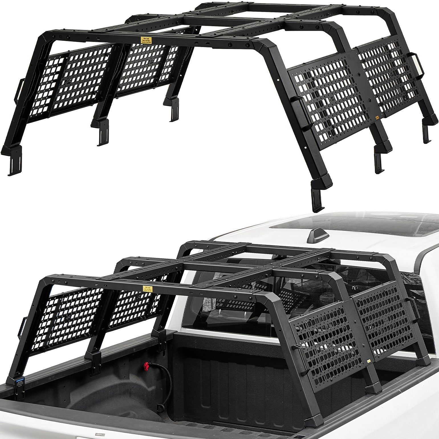 Modular Full-Size Rack | Adjustable Overland Rack for F150, Ram & Tundra