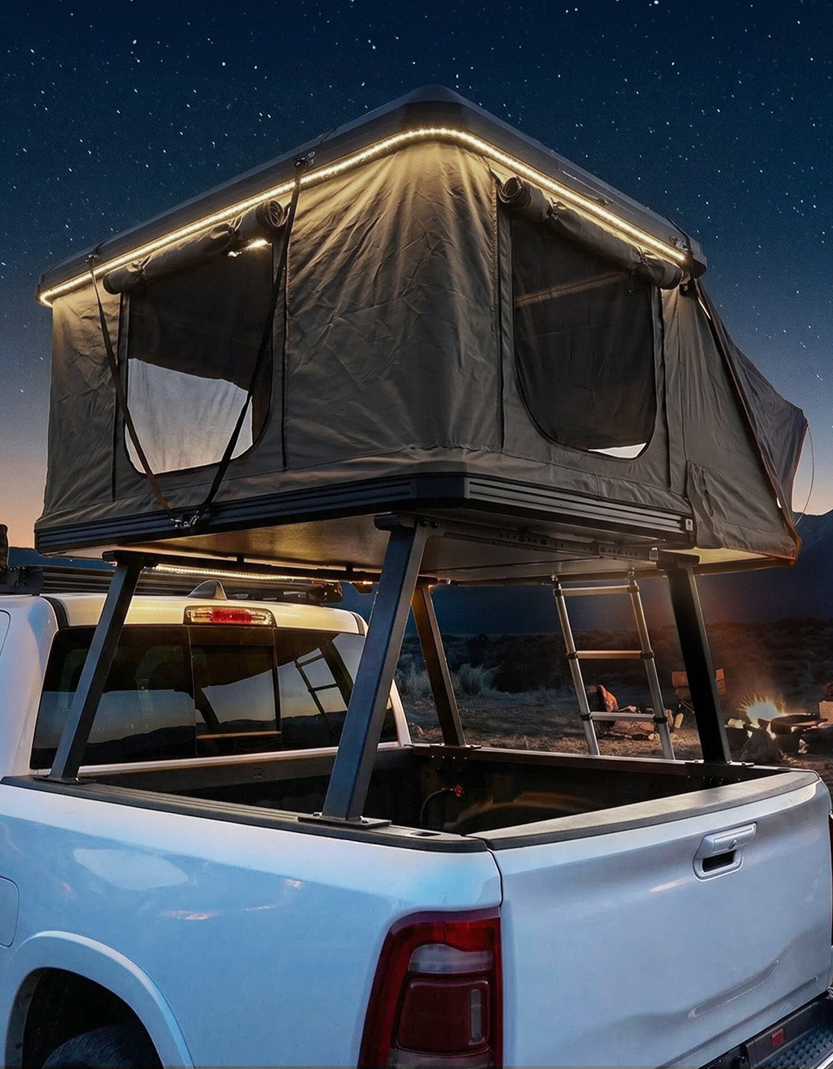 Heavy-Duty Utility Rack System | Truck Bed Rack for Work & Weekend Adventure