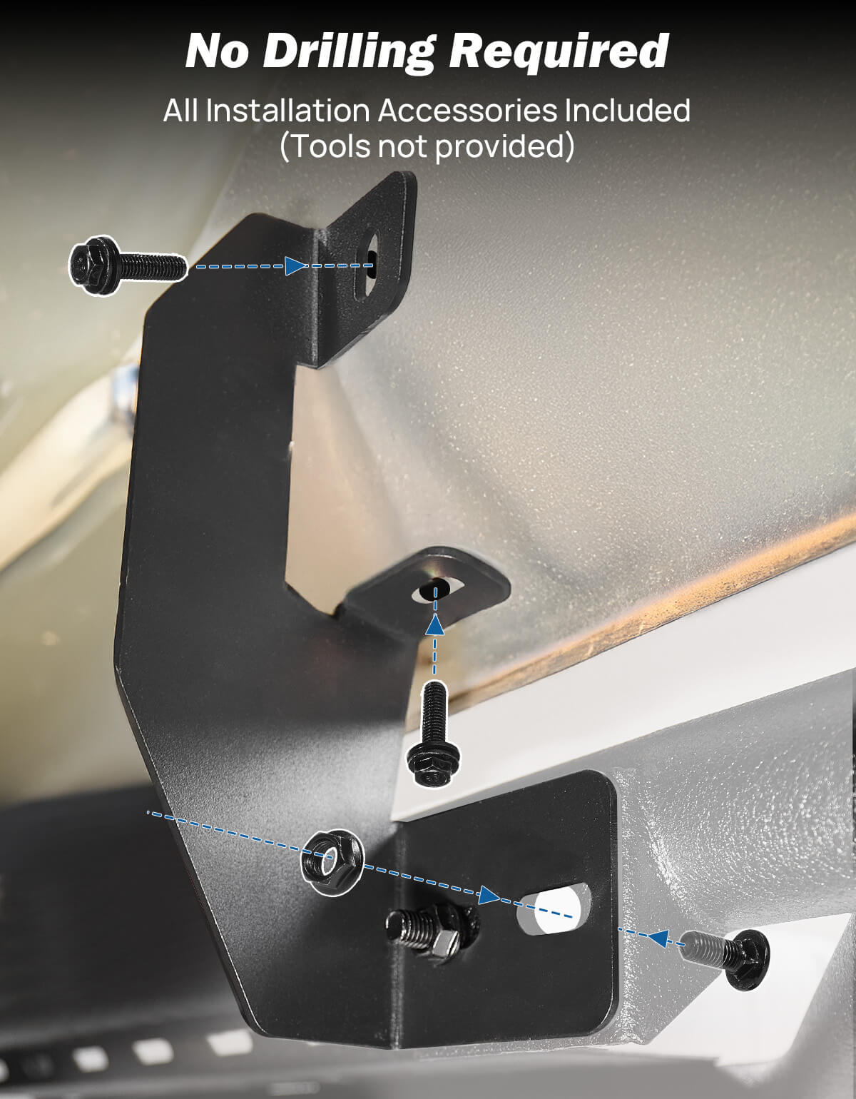 Running Boards for Silverado/Sierra 1500 2019–2026 Crew Cab