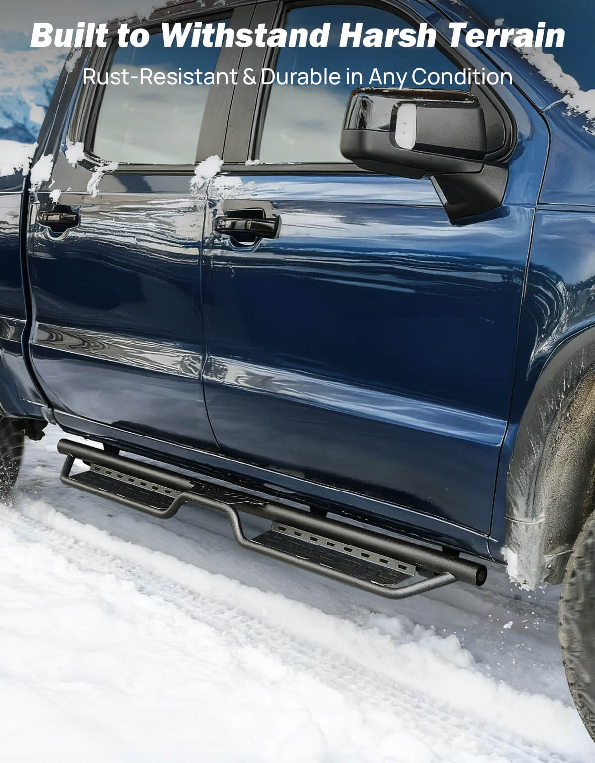 Running Boards for Silverado/Sierra 1500 2019–2026 Crew Cab