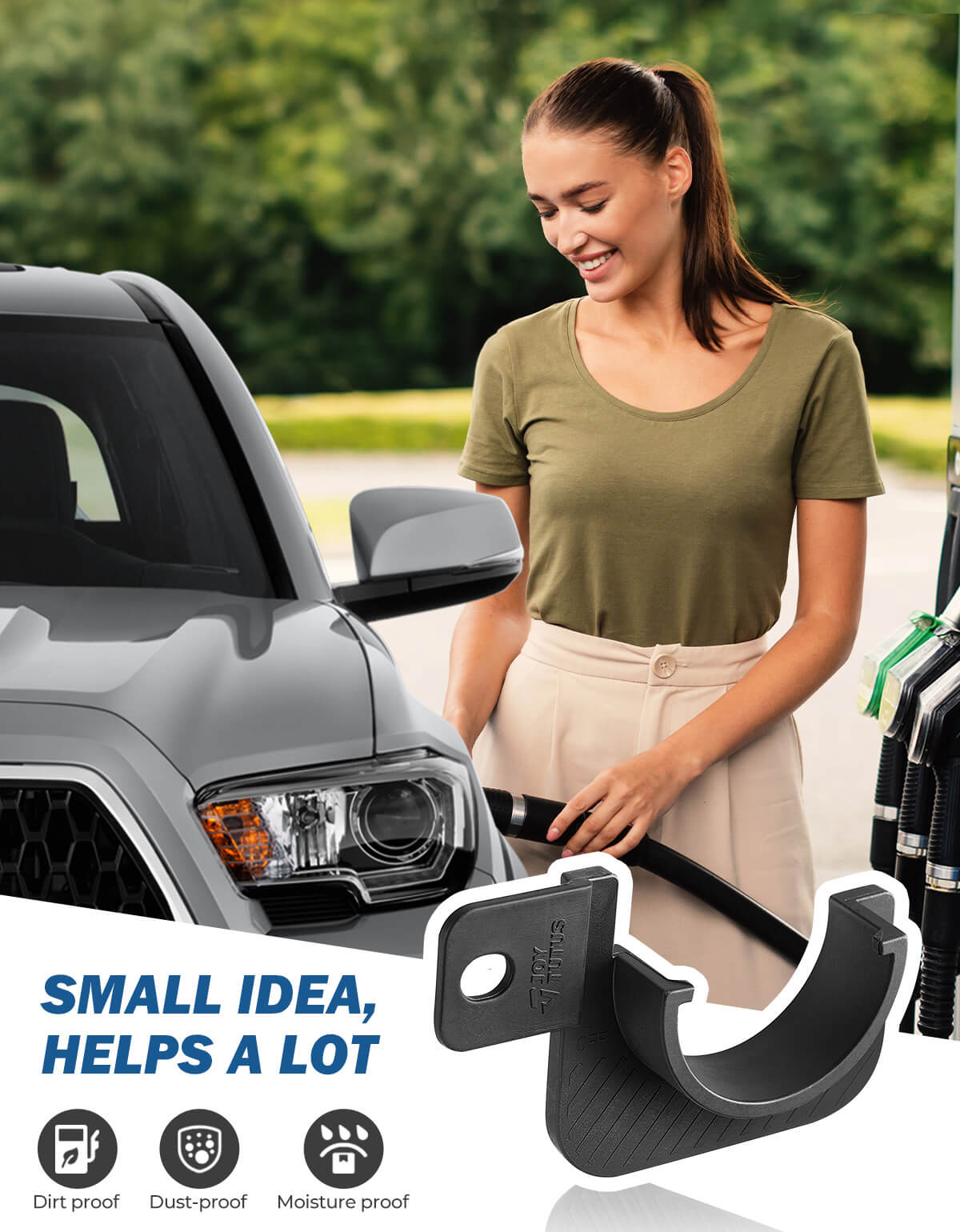 Gas Cap Holder Compatible with 2005-2015 Tacoma 2nd Gen