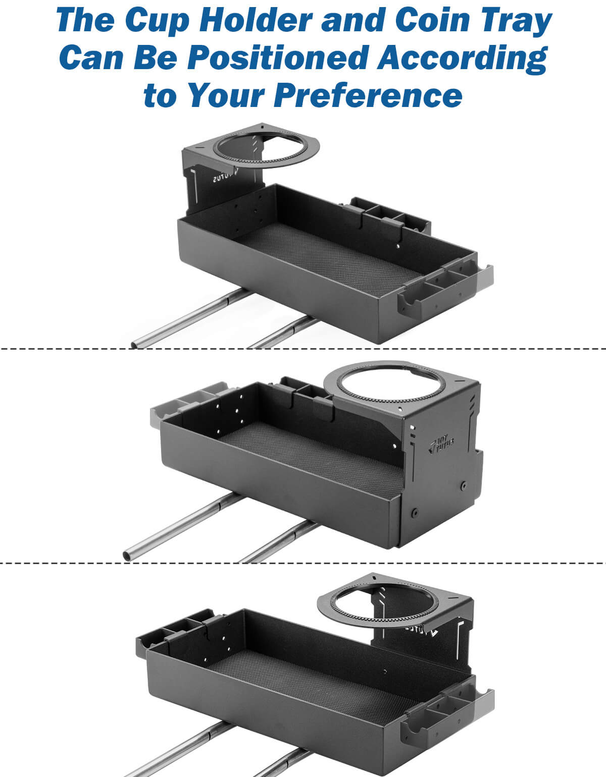 Aluminum Jump Seat Organizer for Ford F-150–F-650 Trucks 2011–2025