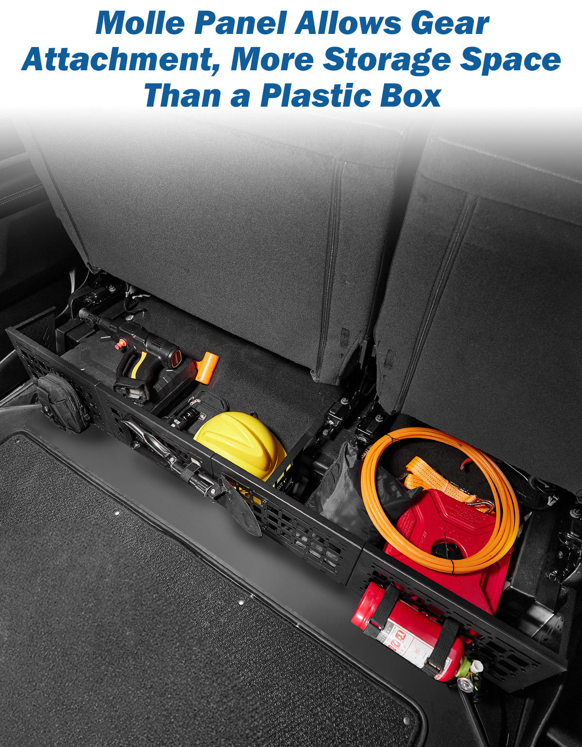 Under Seat MOLLE Storage Panel for 2019–2026 Ram 1500 Crew Cab (New Body Style)