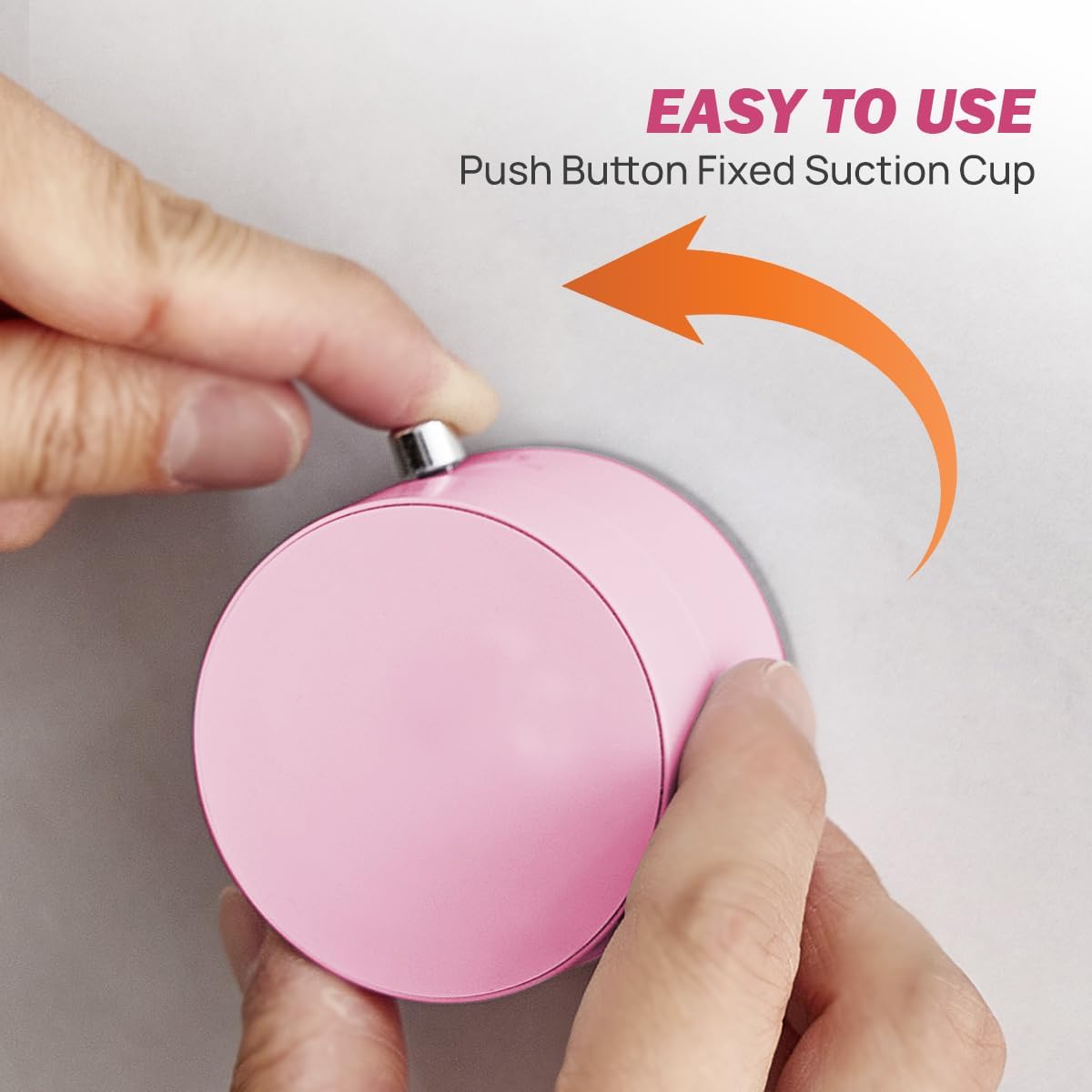 Suction Cup Shower Phone Holder for Mirror, Tile, Kitchen & Window