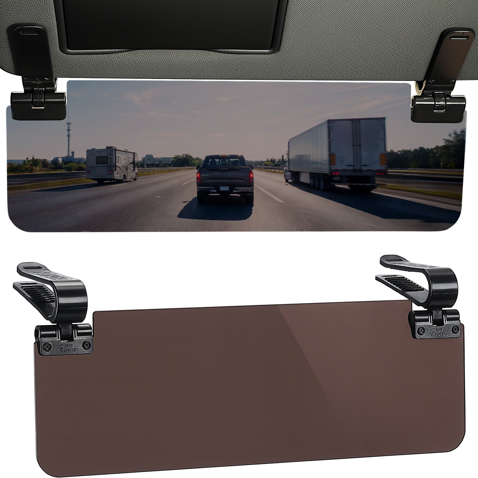 Large Polarized Sun Visor Extender for SUVs & Trucks
