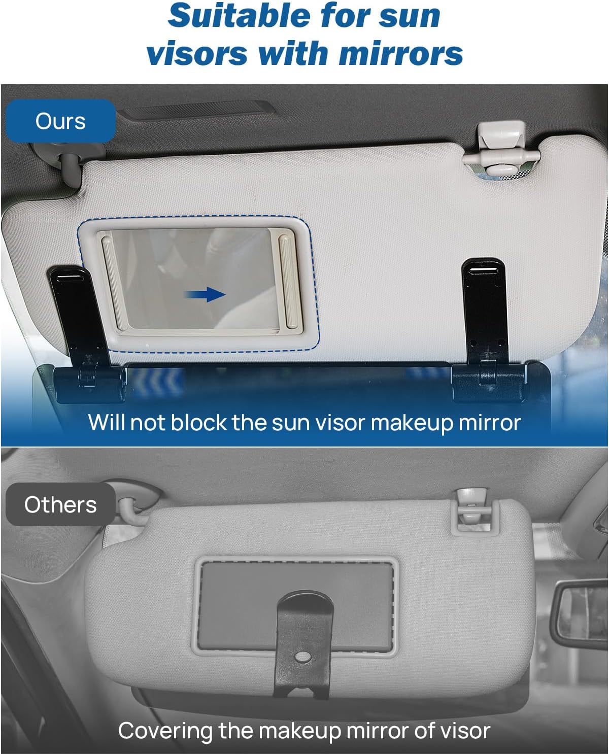 Polarized Sun Visor Extender for Cars – UV400 Anti-Glare
