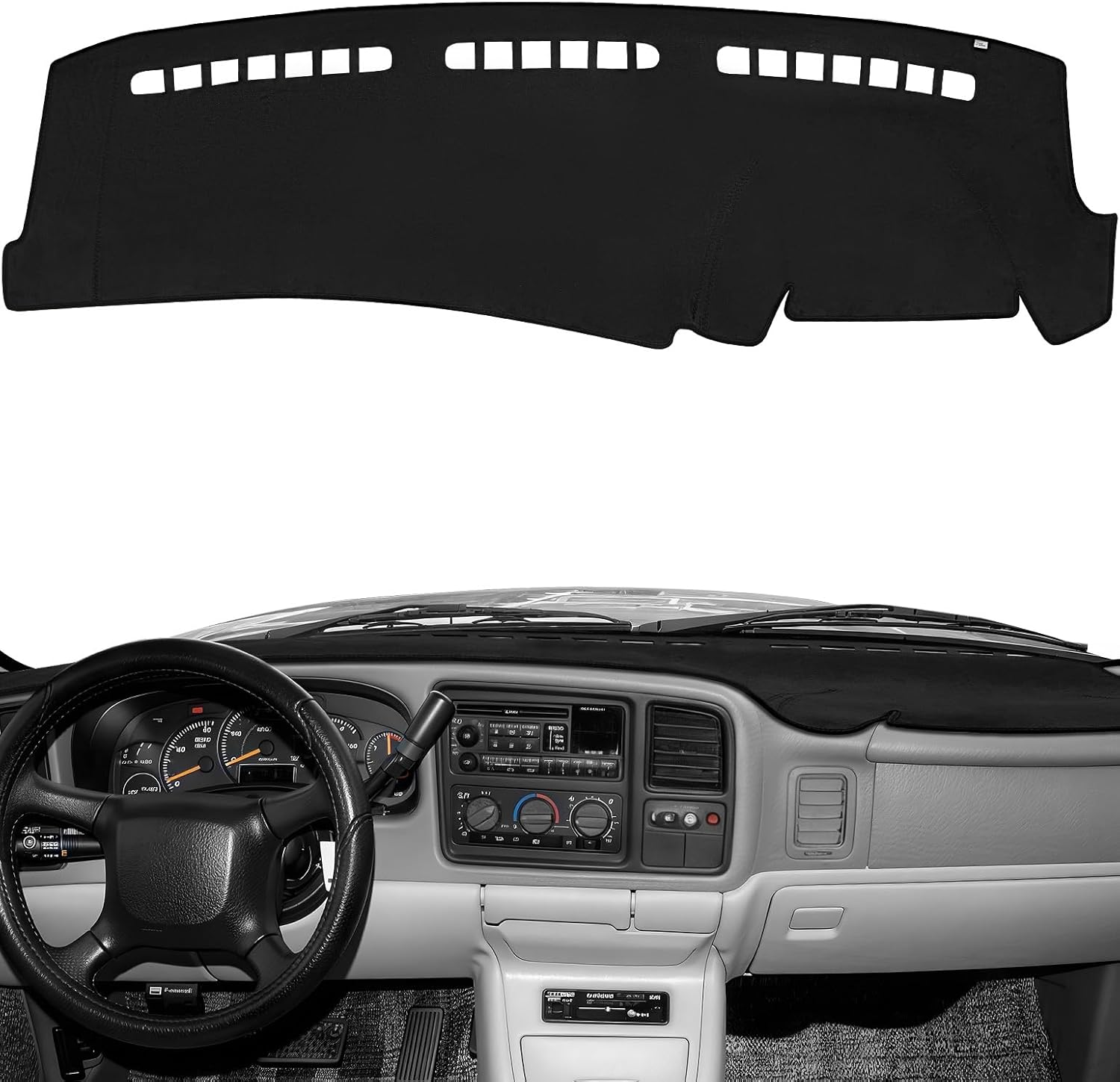 Dashboard Cover for Silverado/Sierra (1999–2007 Classic) – Anti-Glare Dash Mat