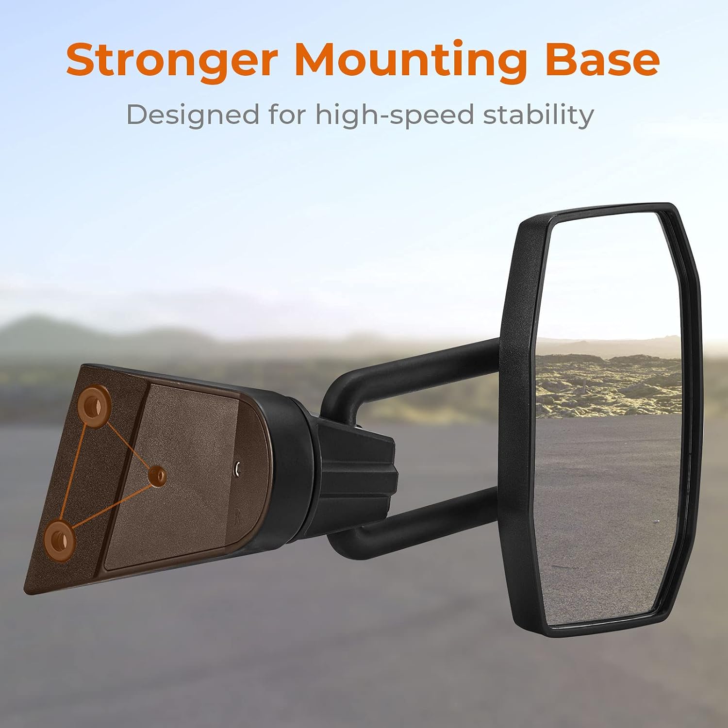 Quick-Release Doors Off Mirrors for Wrangler JK/JKU 2007–2018