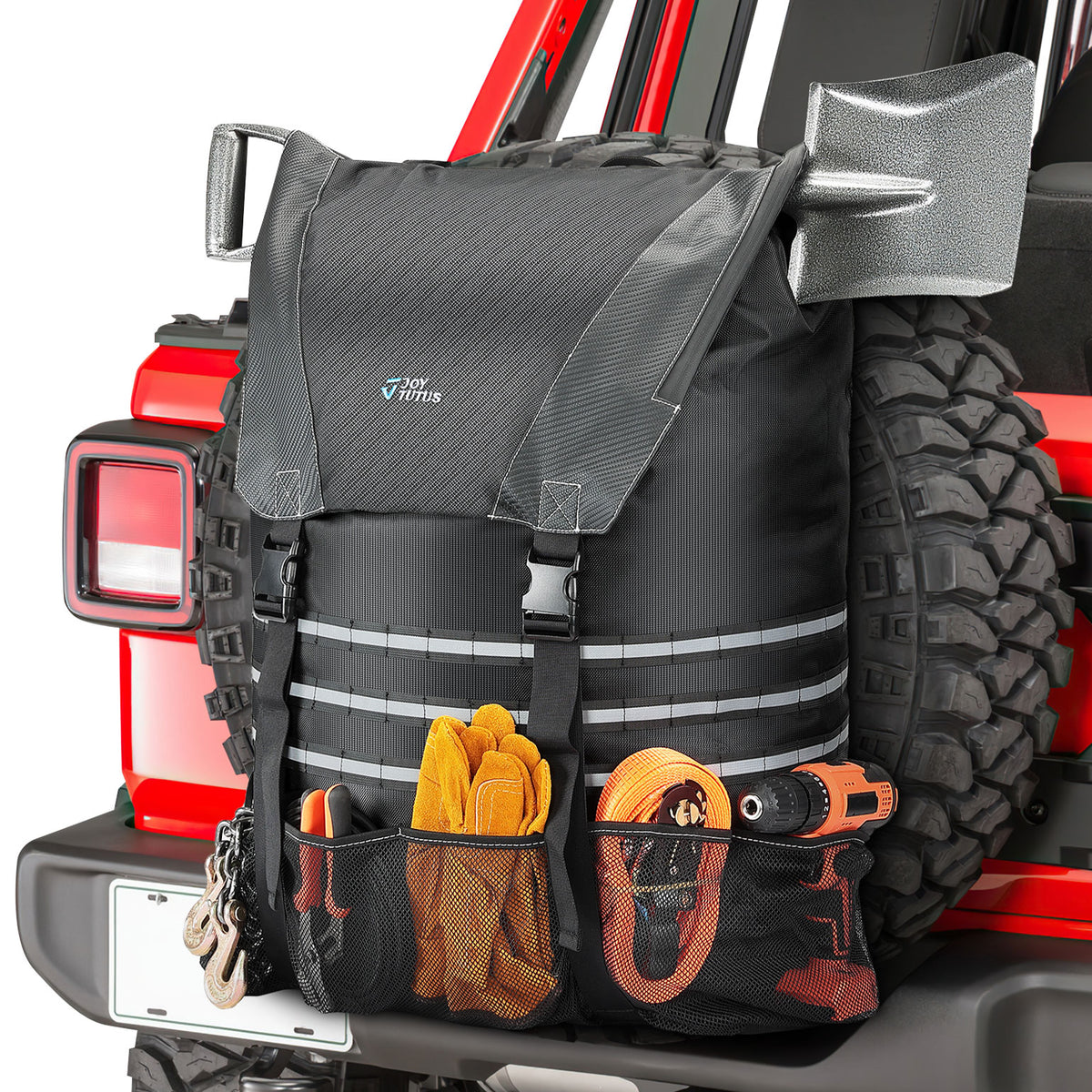 Zopoee Sac Poubelle Roue De Secours - Grande Capacité Rangement Outils Pour Camion SUV