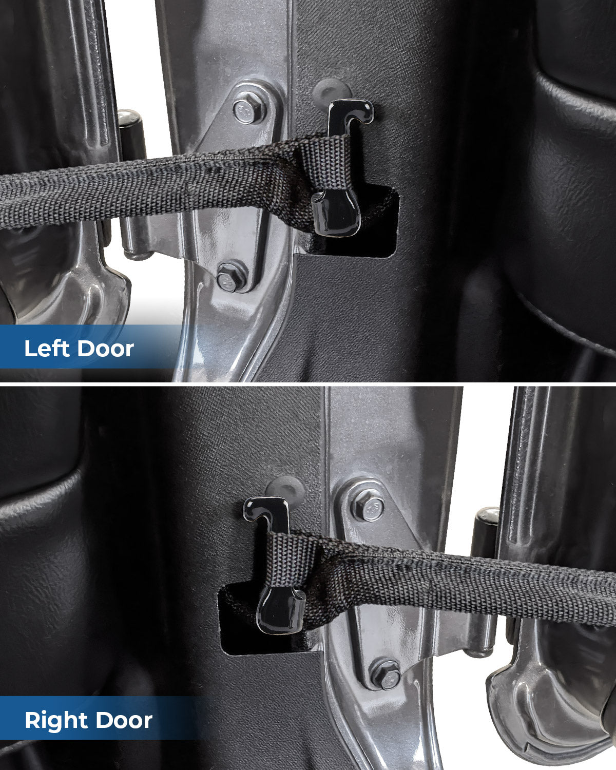 Rear Door Limiting Strap Extension Bracket for Wrangler JK 4-Door