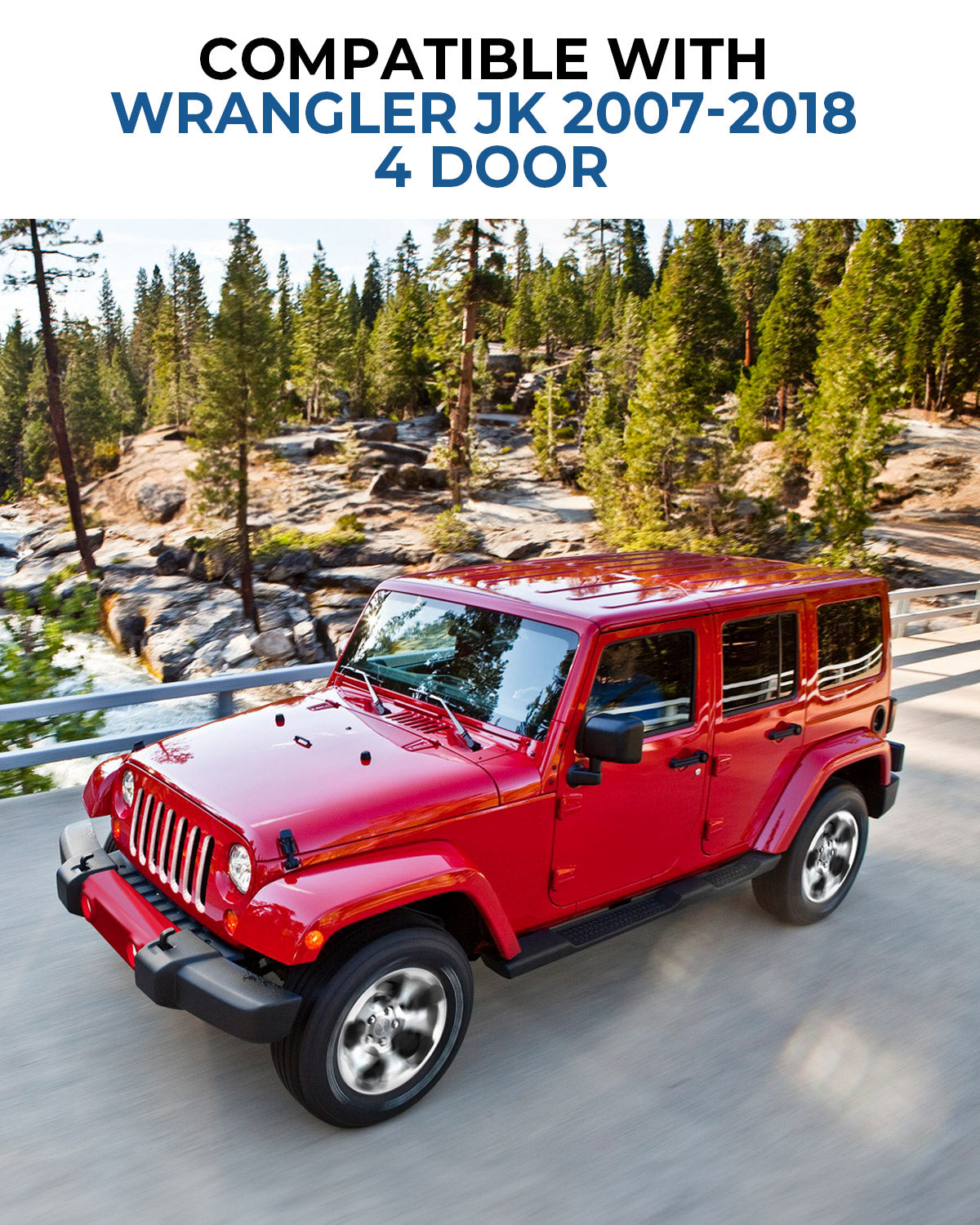 Rear Door Limiting Strap Extension Bracket for Wrangler JK 4-Door