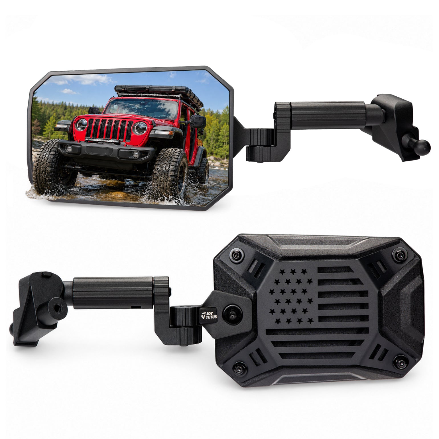 Doors Off Mirrors Fit for Wrangler JL/JLU 2018-23 & Gladiator JT 2020-23