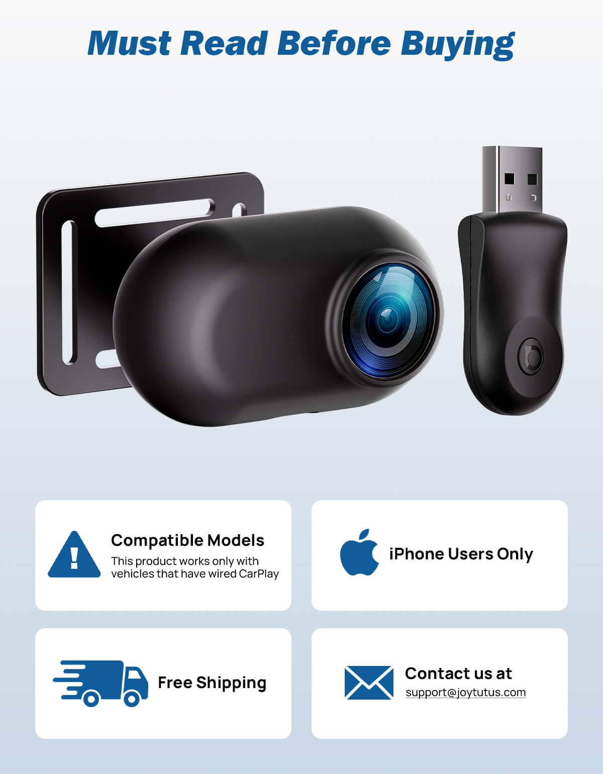 Cabin Connect™ Wireless CarPlay Baby Monitor