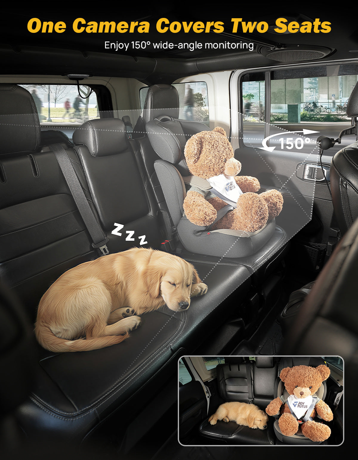 Cabin Connect™ Wireless CarPlay Baby Monitor