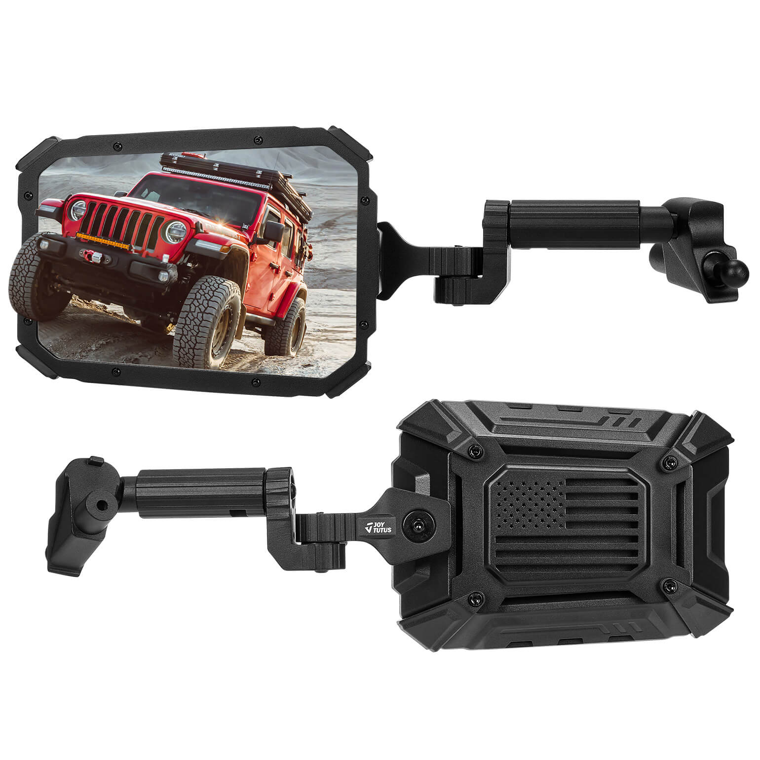 Adjustable Doors-Off Mirrors for Wrangler JL/JLU 2018–2023 & Gladiator JT