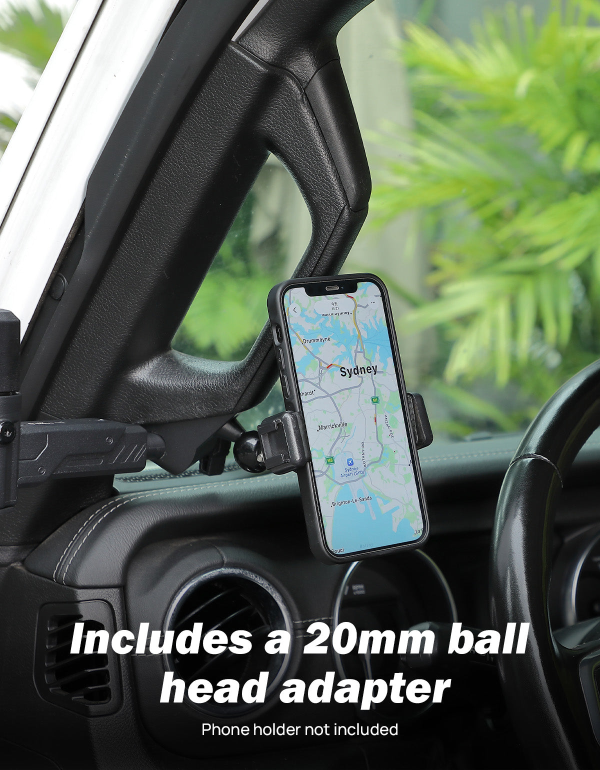 Doors Off Mirrors for Jeep Wrangler JL & Gladiator JT (2018–2023)